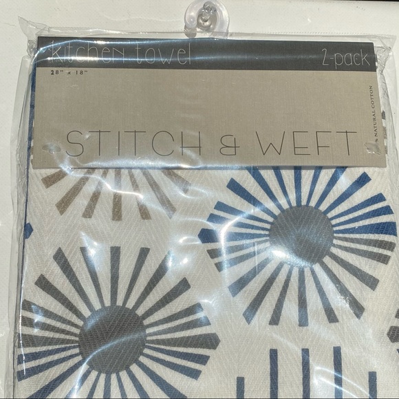 🔥5/$25🔥Stitch & Weft Geometric Kitchen Towels - Picture 3 of 4